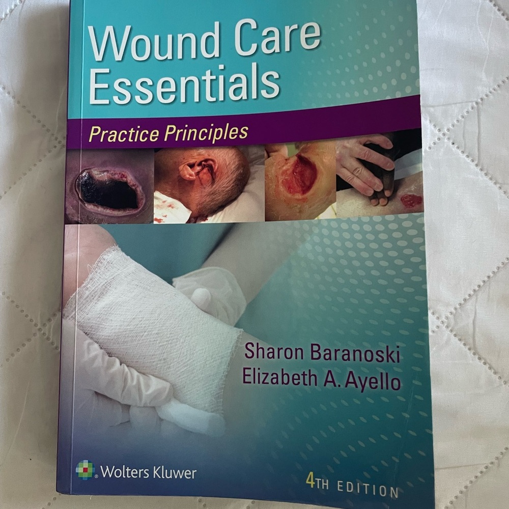 Wound Care Essentials Practice Principles - Teal Cover by